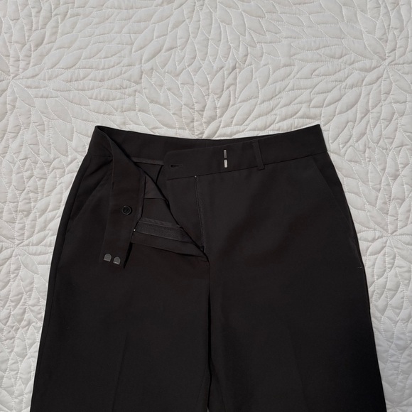 Mia Classic Black Wide Leg Dress Pants Slacks by Elie Tahari Size 4 - Picture 7 of 9